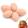 4768 Дървено яйце за декорация, 4x6cm, снимка 2