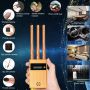 Професионален 3хАнтени 1-8000MHz Мощен CDMA RF GPS WiFi Скрита Камера Детектор Аудио Бръмбари Тракер, снимка 12