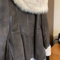 Красиво кожено палто, снимка 17 - Палта, манта - 45093850