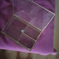 кутия за бижута метал стъкло, снимка 3 - Други ценни предмети - 45158672