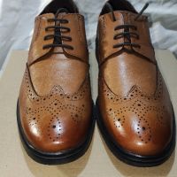 Елегантни мъжки обувки от естествена кожа Air Soft №46, снимка 2 - Официални обувки - 46036964