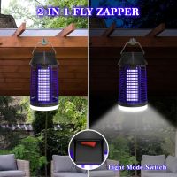 Лампа за унищожаване на комари, 2 в 1 уред за насекоми 4200V 15W UV, снимка 3 - Други стоки за дома - 45174791