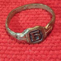 Старинен пръстен сачан орнаментиран - 67341, снимка 6 - Пръстени - 28993917