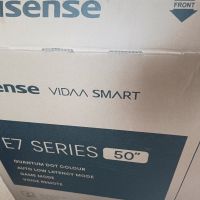 TV SMART hisense 50e7hq  телевизор 50 инча за части с кашон, снимка 5 - Телевизори - 45961940