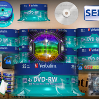 VERBATIM DVD-RW, SERL - най-доброто качество и цена. Гаранция !!!, снимка 3 - DVD дискове - 45063899