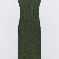 Zara рокли в зелено, снимка 7 - Рокли - 43340464