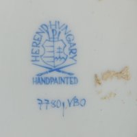 Порцеланови чинийки за сладко на фирма Херенд''herend'' , снимка 4 - Чинии - 44971464