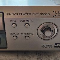 SONY DVD/CD player DVP-S536D, снимка 4 - Плейъри, домашно кино, прожектори - 45238738