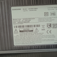 Samsung UE43NU7092U със счупен екран-BN9646782A/AOT_43_NU7000F_2X28_3030C/CY-NN043HGEV6H , снимка 2 - Части и Платки - 44993417