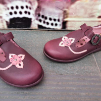 Английски детски обувки естествена кожа-START RITE , снимка 1 - Детски обувки - 44993027
