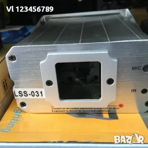 Дискотечен двуцветен лазерен 100mW проектор LSS031, снимка 1