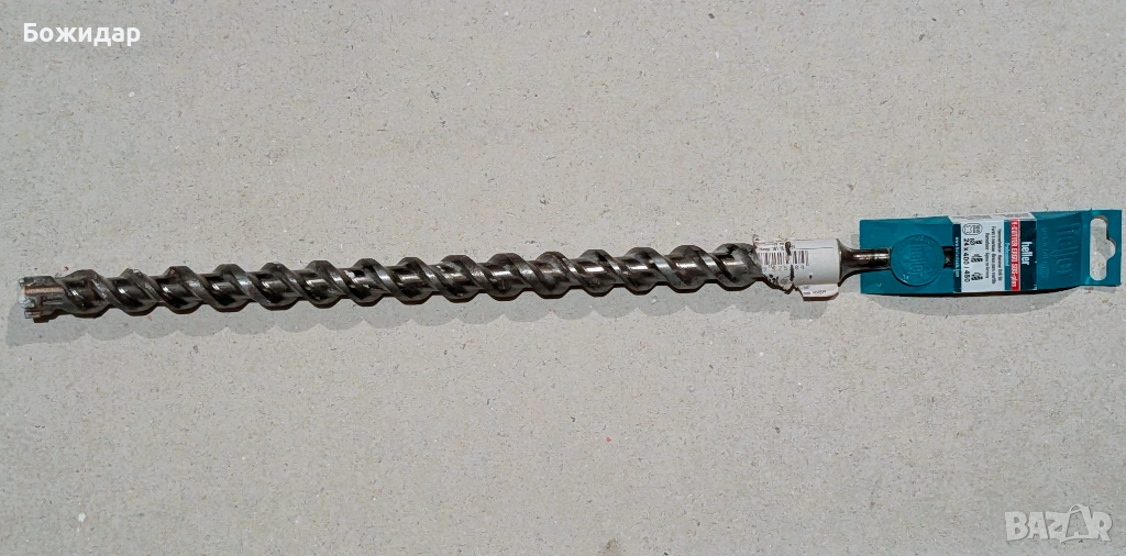 Свредло за армиран бетон Heller SDS-plus 24 мм, 400/450 мм, снимка 1