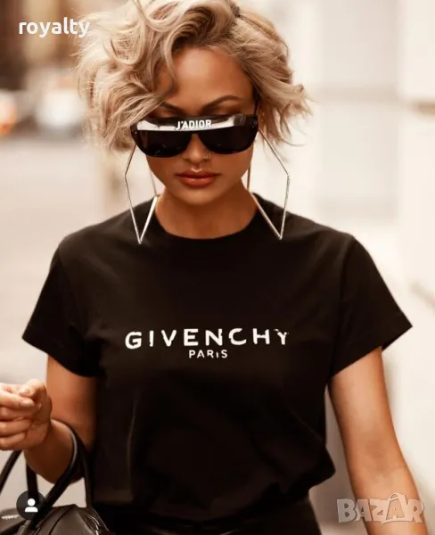 Дамска тениска - черна, снимка 1