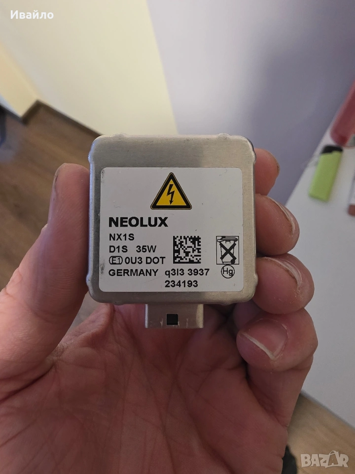 Продавам ксенон крушка NEOLUX D1S 35W – оригинал, снимка 1