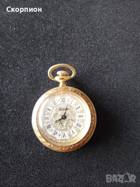 Джобен часовник - PanTime  - Швейцария - с позлата - ПРОМОЦИЯ, снимка 1