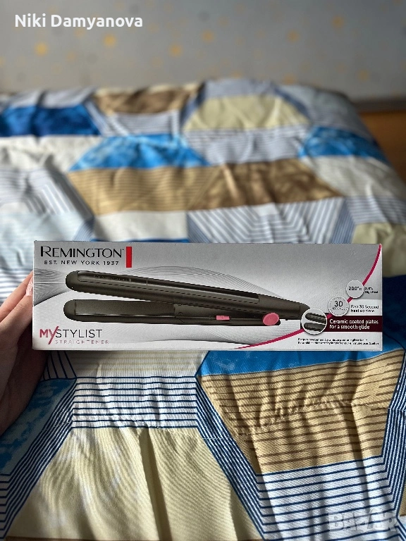Чисто нова преса за коса Remington My Stylist Straightner S1A100, снимка 1