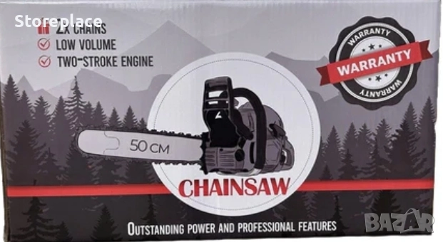 Бензинова резачка за дърва Werkbull 72cc, снимка 1