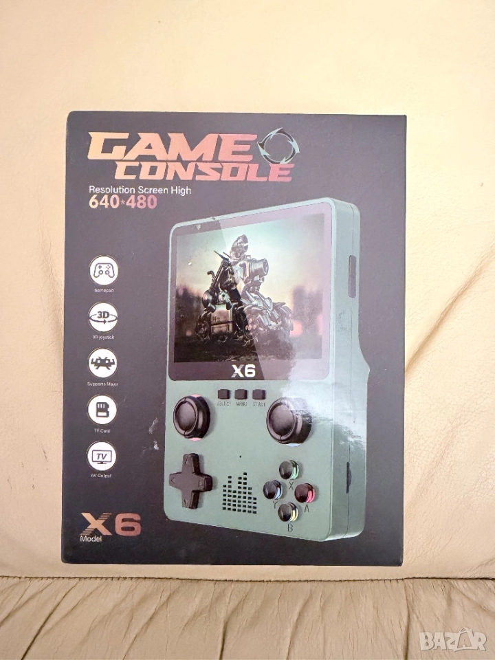 Handheld game console x6, снимка 1