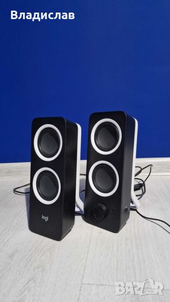 Logitech Z200 Rich Stereo Sound Bass Extension | Стерео колнки Logitech Z200, снимка 1