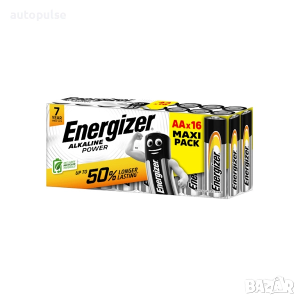 Батерии Energizer Alkaline Power AA 16 бр., снимка 1