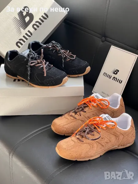 Miu Miu Дамски Маратонки👟Дамски Спортни Обувки Миу Миу - Налични Различни Цветове Код E217, снимка 1