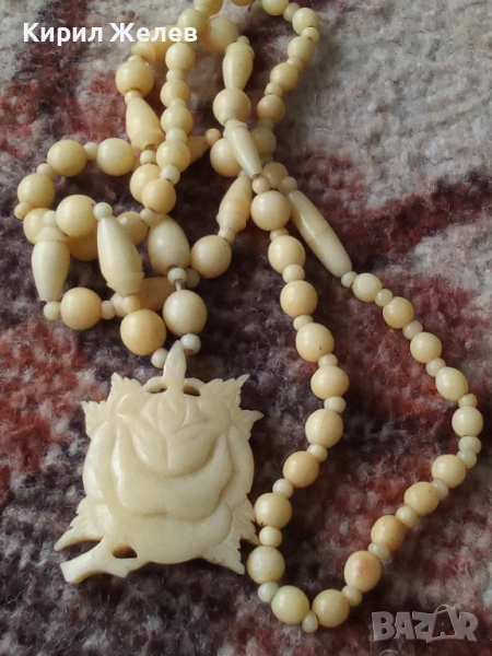 Огърлица гердан от слонова кост 51910, снимка 1