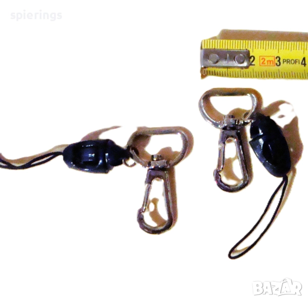 50 бр.карабини с отвор за ремък 20мм., снимка 1