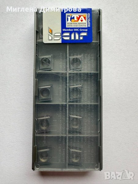 Комплект 10 броя стругарски пластини CCMT09T304 -SM IC908, снимка 1