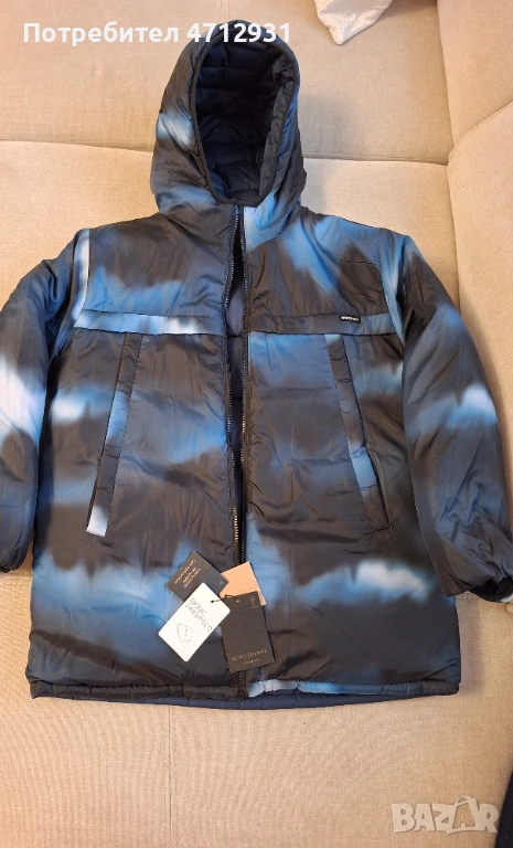 Ново!Двулицево детско зимно яке Nukutavuke, размер 160, снимка 1