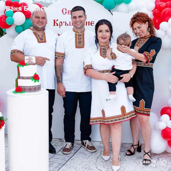 Рокли с фолклорни мотиви.Туники.Мъжки ризи. Изработка по индивидуални размери без оскъпяване, снимка 1