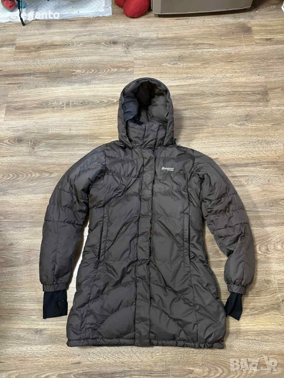Висок клас дамска зимна пухена парка Bergans of Norway 650fill Down Long Parka , M размер, снимка 1