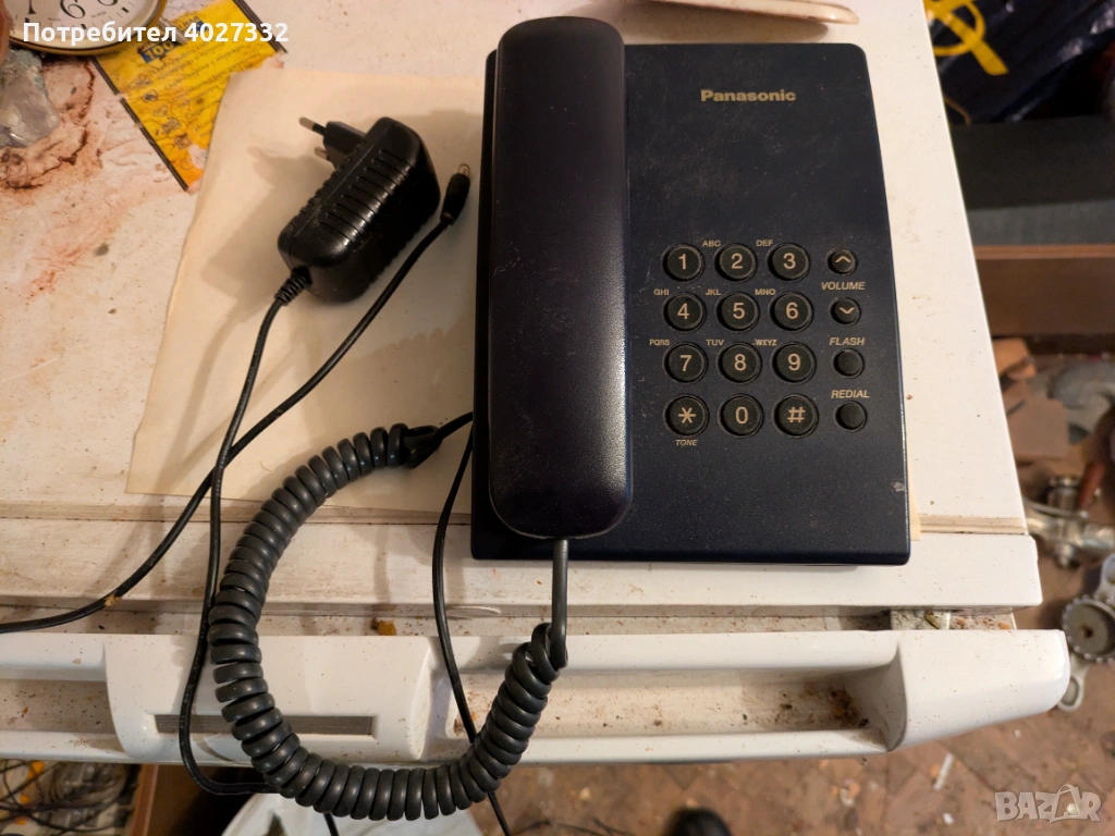 Стационарен телефон Panasonic – напълно работещ, снимка 1