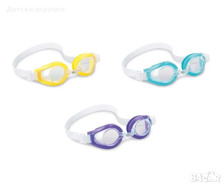 Детски Очила за плуване Intex, 3-8 години, Play , снимка 1