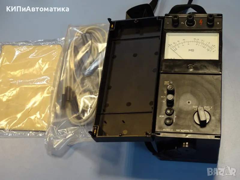 Мегаомметър Ф4102/2 1000V/2500V, снимка 1
