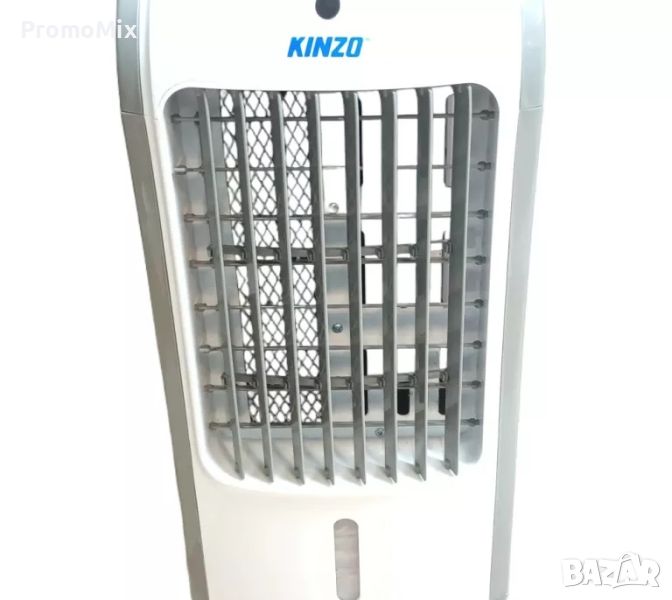 Вентилатор с вода Кinzo ‎LQ-AC02S 80W Мобилен климатик въздушен охладител овлажнител, снимка 1