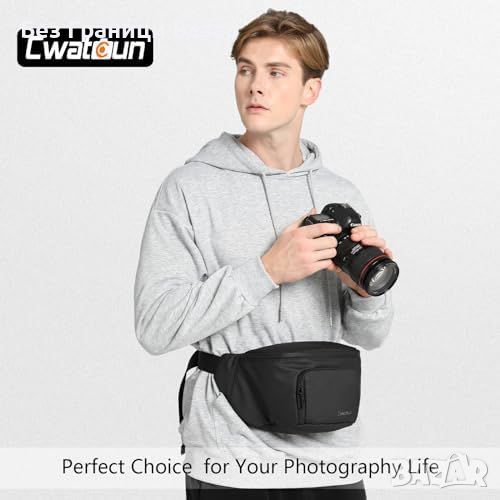 Нова Чанта за Фотоапарат Nikon Sony Лека DSLR Компактна Водоустойчива , снимка 1