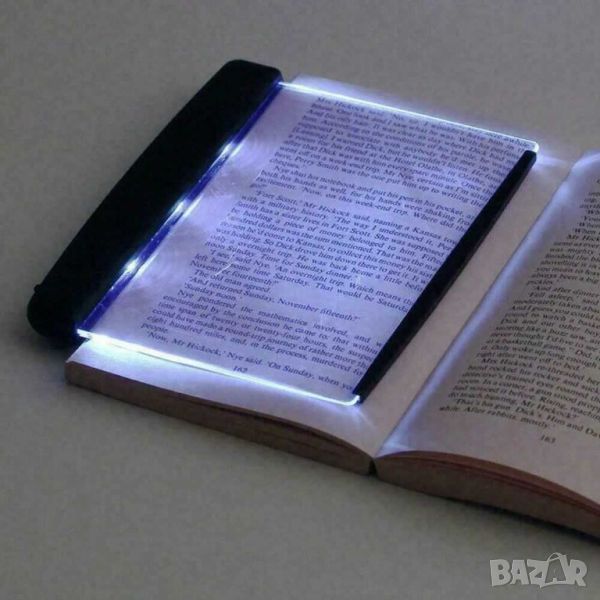 LED лампа за четене на книги V7A5, 170x145x25 mm, снимка 1