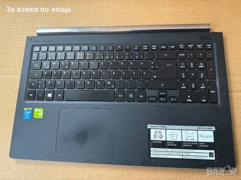 ОРИГИНАЛНА Клавиатура за Acer Aspire V3-571G, V3-771G, V3-772G, VN7-791G, снимка 1