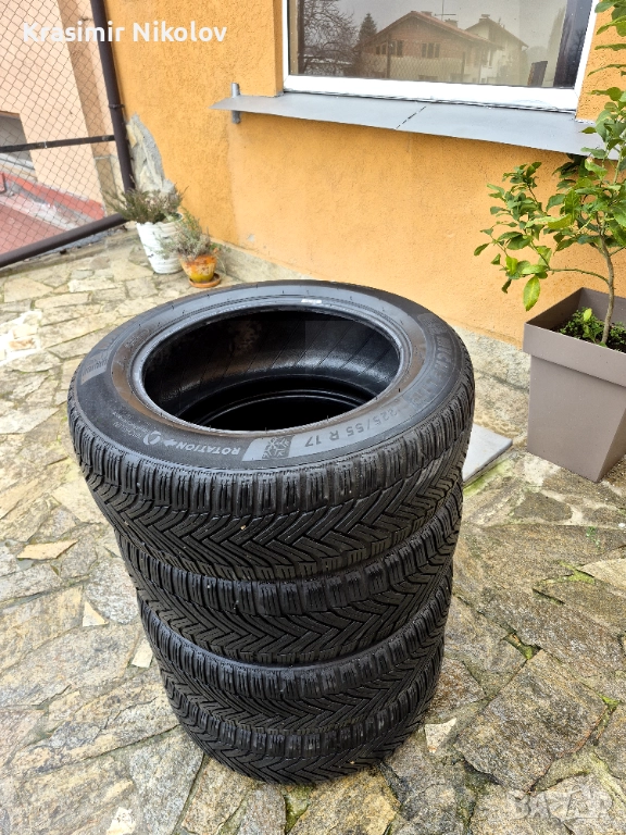 Всесезонни гуми Michelin alpin 6, 225/55/17, снимка 1