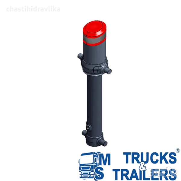 Хидравличен цилиндър HIDROMAS GHS 175x5x6650 H 43175566506 SHORT, снимка 1