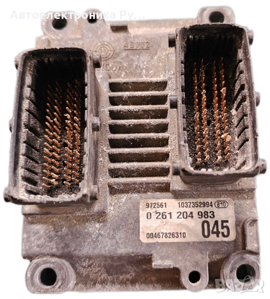 компютър FIAT PUNTO 1.2 16V BOSCH, 0261204983, 0 261 204 983, 1037352994, 00447826310, 44782631 , снимка 1