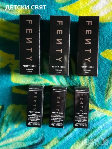 FENTY - Нов комплект от червило и кейс, снимка 1