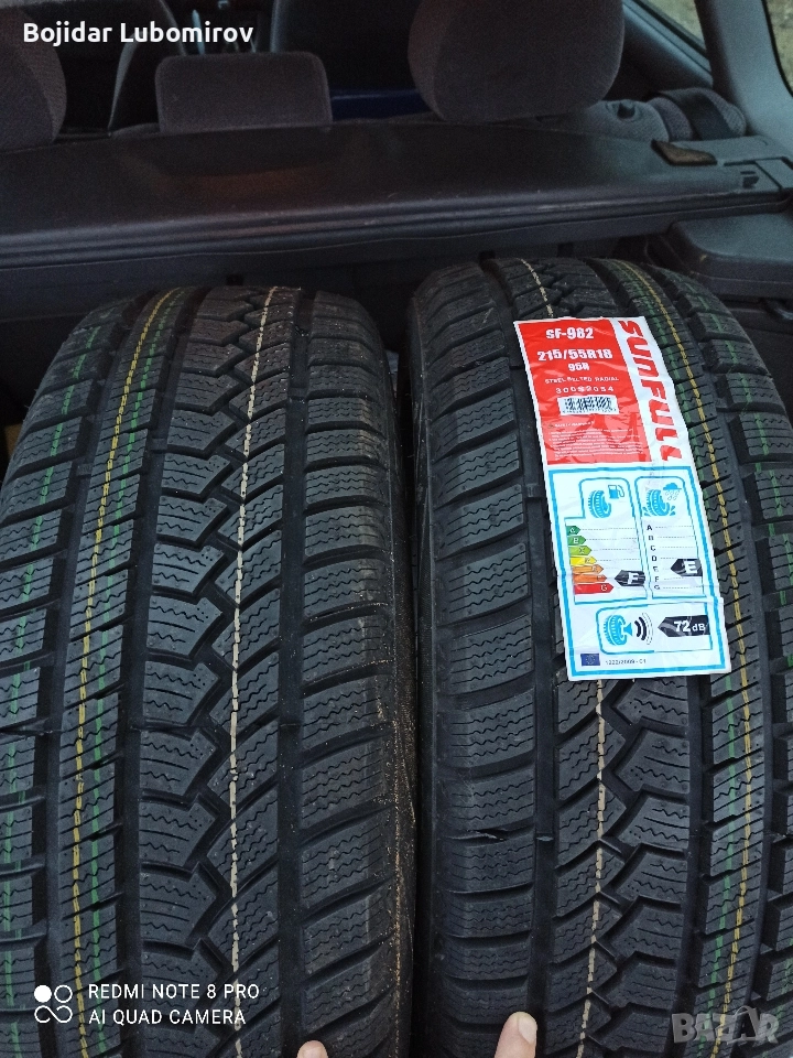 215/55/18 зимни, снимка 1