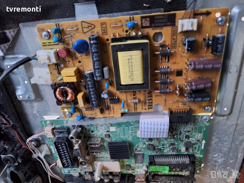 Захранваща платка.17IPS61-4 171115,за 24-инчов телевизор OK, с дисплей VES236WNVB-2D-N01, снимка 1