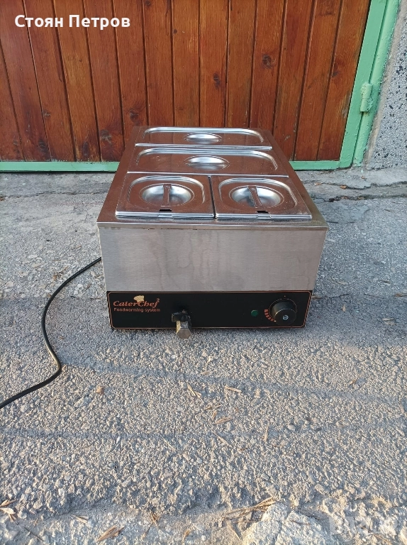 Бен мари топла витрина мокро на вода, снимка 1