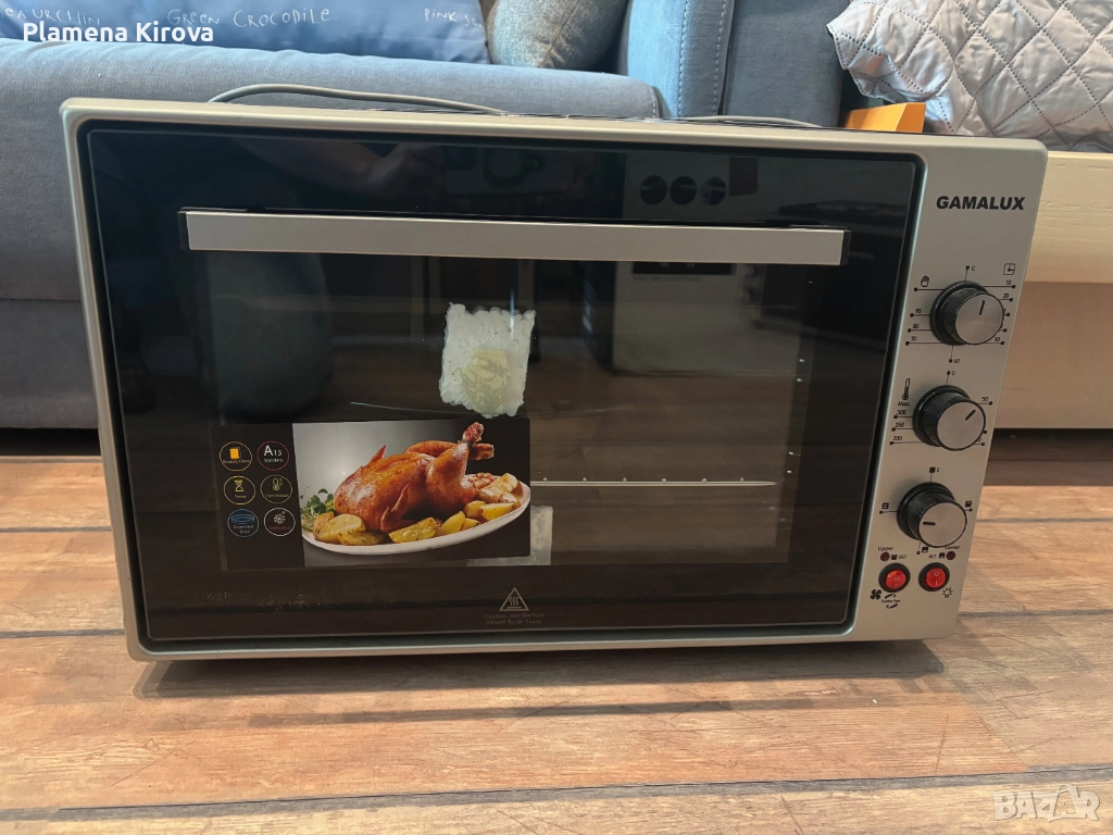 Ел. фурна GAMALUX (60 литра) НОВА, снимка 1