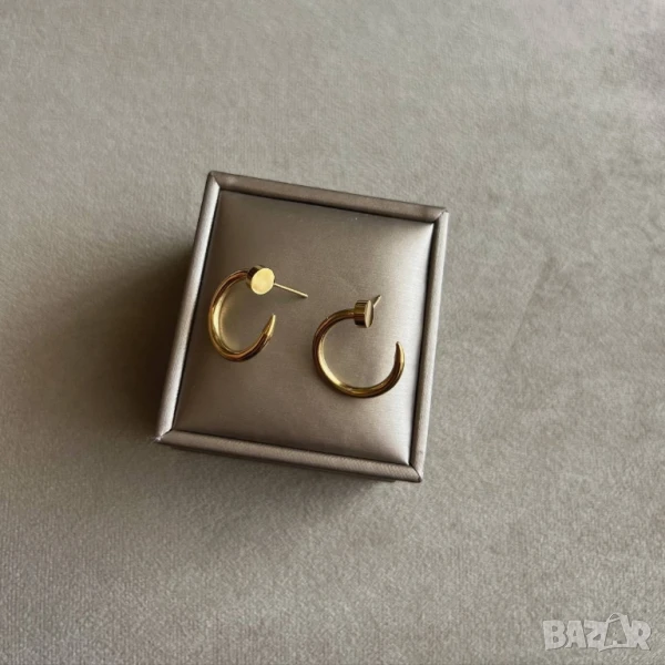 обеци от стомана , снимка 1