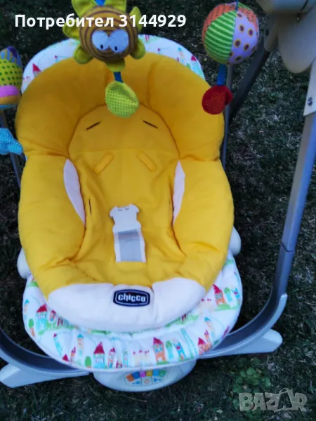Бебешки Шезлонг Люлка Polly Swing Chicco, снимка 1