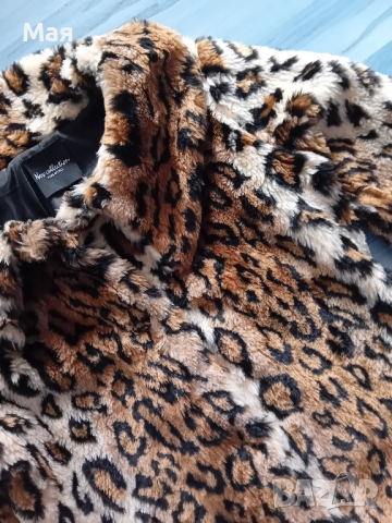 Тигрово, дамско палто и чанта, снимка 5 - Якета - 45045945