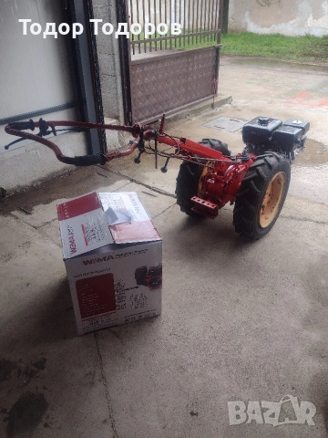 Мотоблок, мотофреза или мотокултиватор акме с фреза след основно сервизиране и нов двигател., снимка 6 - Селскостопанска техника - 54003072